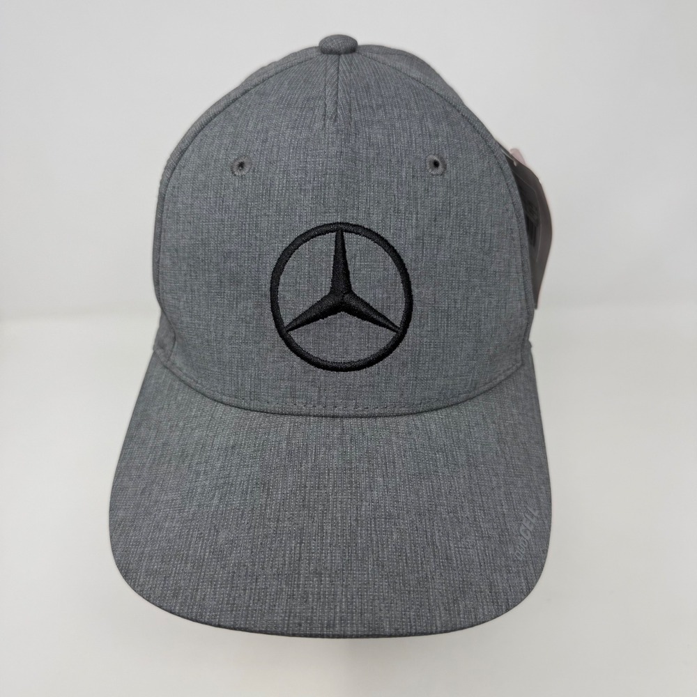 NWT Puma Golf Mercedes Benz DuoCell Adjustable Cap Quiet Shade Grey Hat